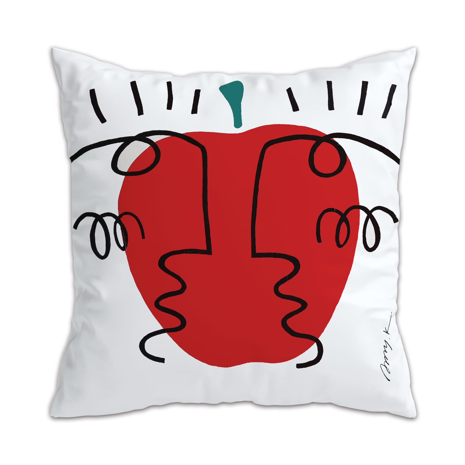 [maison el BARA] Unapologetic Apple cushion