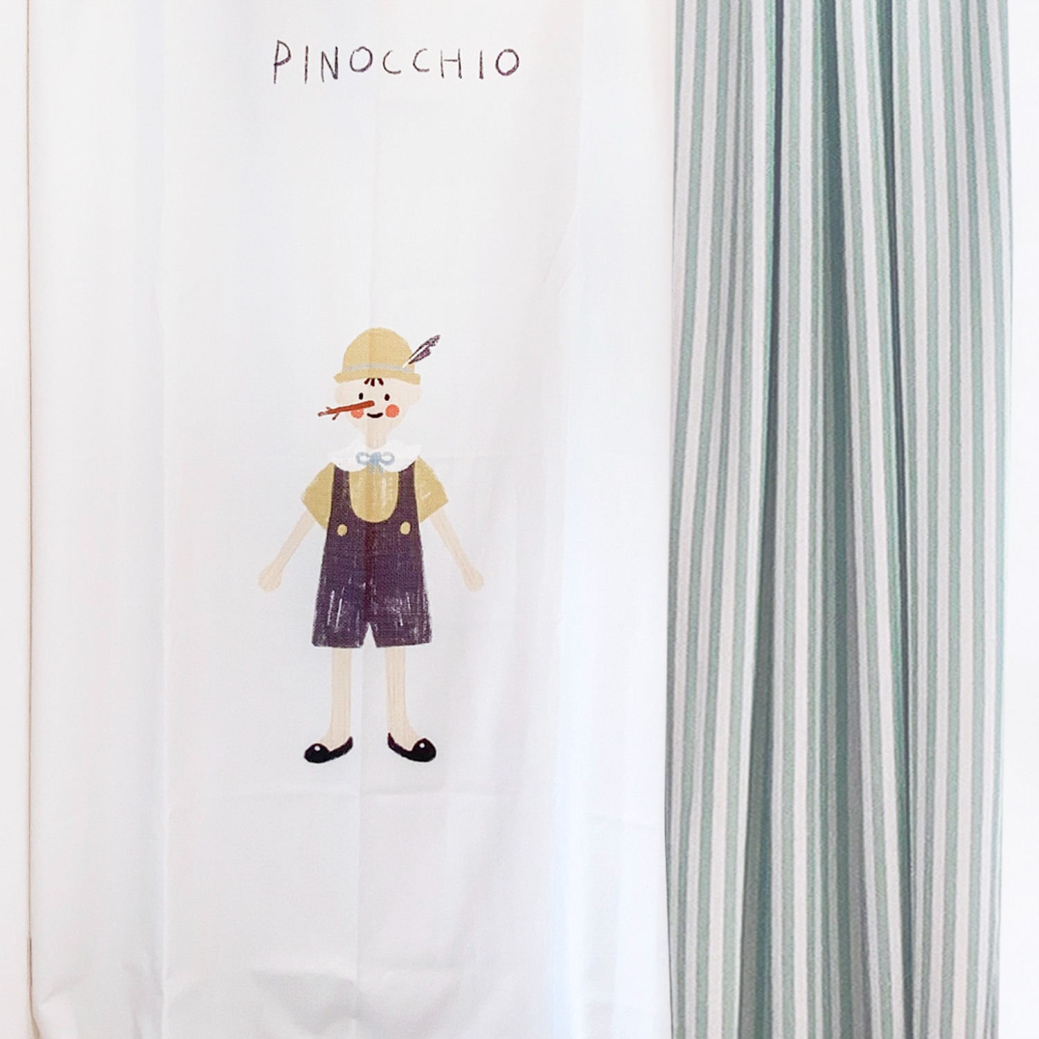 [drawing AMY] Pinocchio Curtain