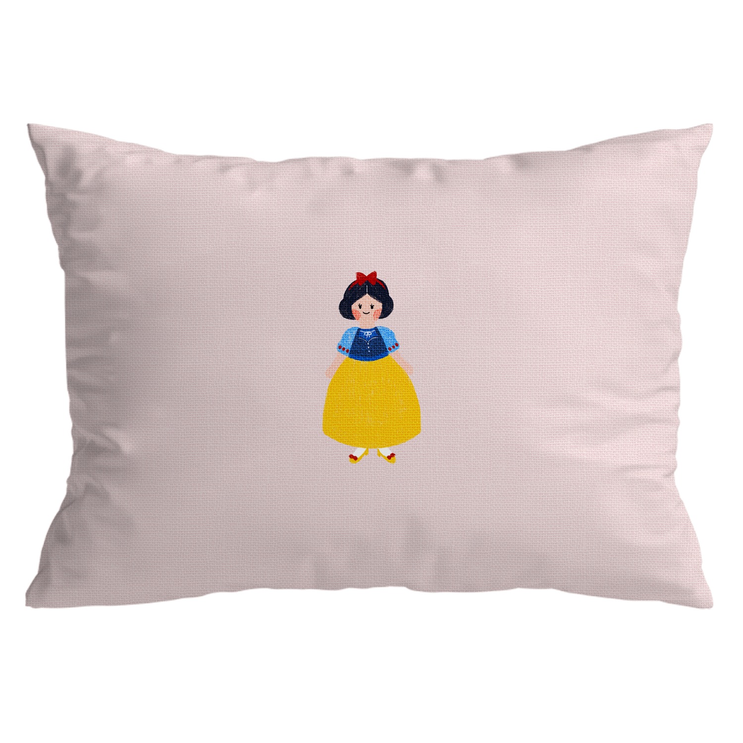 [drawing AMY]Snow white Pillow cover