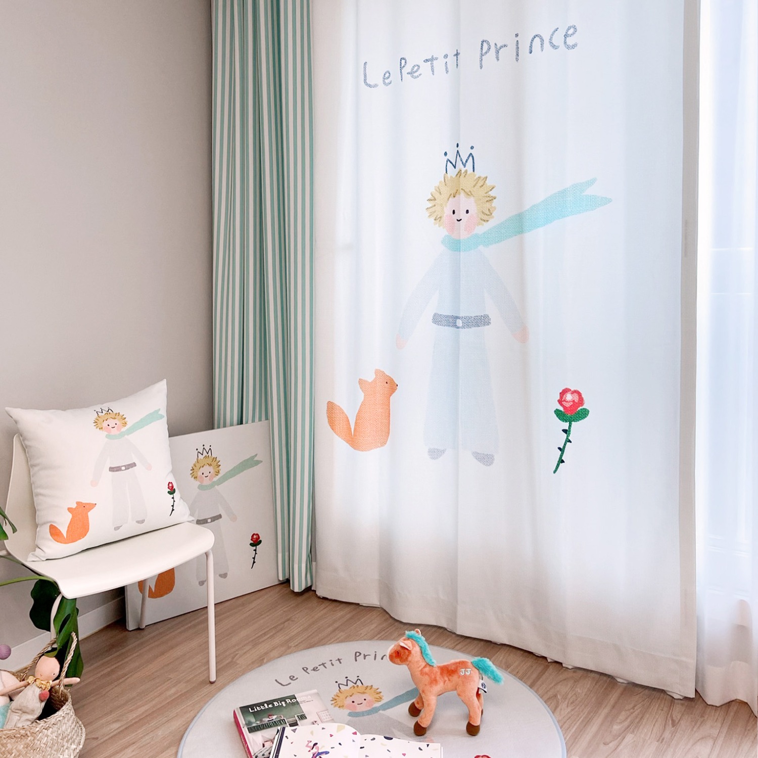 [drawing AMY] Le petit prince Curtain