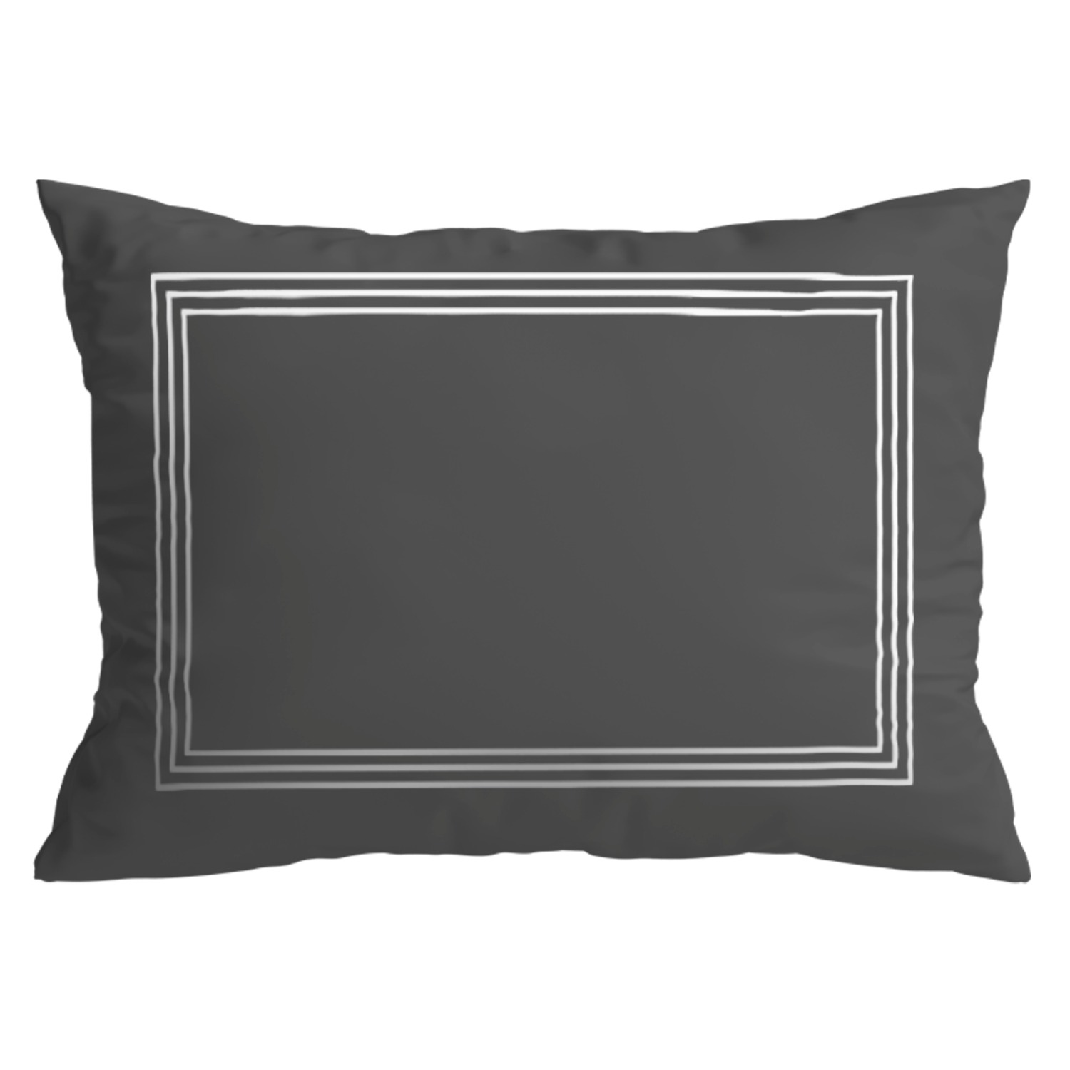 [maisone el BARA] Dear embroidery charcoal pillow cover