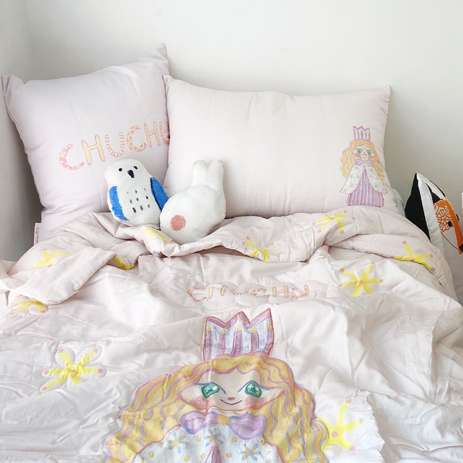 [drawing AMY] Chuchu summer bed comforter set