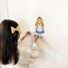 [drawing AMY] Alice in wonderland Deco sticker